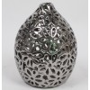 Don.Cer.Silver Vase-16,5x16,5x21cm
