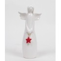 Don.Cer.White Angel+Star-11x10,5x19,5cm